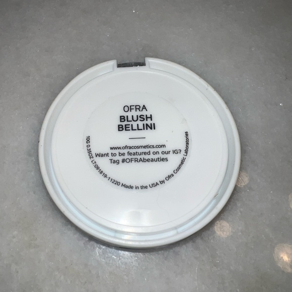 OFRA New Bellini IG famous Compact Powder Peach Blush Tik Tok Ipsy Bag Contour - Picture 5 of 5